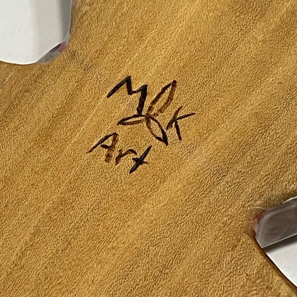 BRAND NEW Hand-carved Wooden Resin Charcuterie Board - Picture 8 of 12